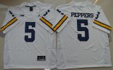 Jordan Brand Michigan Wolverines Jabrill Peppers 5 College Football Limited Jersey - White