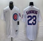 Nike Chicago Cubs #23 Ryne Sandberg white majestic MLB baseball jerseys