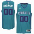 Customized Charlotte Hornets Green nba basketball Jersey