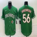 2023 World Cup Mexico #56 Randy Arozarena green majestic baseball jerseys 13