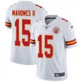 Nike Kansas City Chiefs #15 Patrick Mahomes II white Color Rush Limited Jerseys