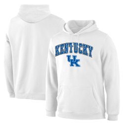 Fanatics Branded Kentucky Wildcats White Campus Pullover Hoodie