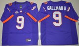 2016 Clemson Tigers Wayne Gallman II 9 College Football Limited Jersey - Purple