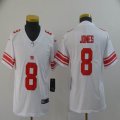 Youth New York Giants #8 Daniel Jones Nike white Color Rush Limited Jersey