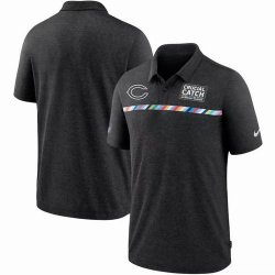 Chicago Bears Nike black 2024 Salute to Service Club T-Shirt