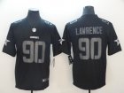 Nike Cowboys 90 DeMarcus Lawrence black fashion Color Rush Limited Jersey