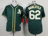 Oakland Athletics Sean Doolittle #62 Green baseball jerseys