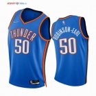 Oklahoma City Thunder Jeremiah Robinson-Earl blue nba jerseys Hot press font