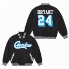 KOBE BRYANT CRENSHAW BLACK SATIN JACKET