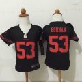 Nike San Francisco 49ers #53 NaVorro Bowman black Children nfl Jerseys