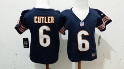 Nike Chicago Bears #6 Blue Children Jay Cutler NFL Jerseys