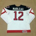 Olympic CA. #12 Patrick Marleau White 100th Anniversary Stitched NHL Jerseys