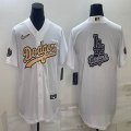 2023 MLB All-Star jersey Los Angeles Dodgers blank white majestic baseball jerseys