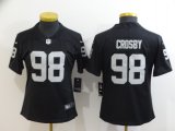 Youth Oakland Raiders #98 Maxx Crosby Nike black Color Rush Limited Jersey