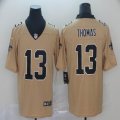 Nike New Orleans Saints #13 Micheal Thomas yellow new Color Rush Limited Jersey Inverted version