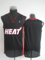 Miami Heat blank black nba jersey