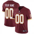 Customized Redskins red nike Color Rush Limited Jersey 01