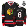 2013 NHL Stanley Cup Nick Leddy 8 Black Chicago Blackhawks Jerseys