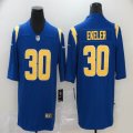 Nike Chargers #30 Austin Ekeler blue Color Rush Limited Jersey