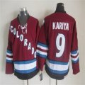 Colorado Avalanche #9 Paul Kariya red NHL Jerseys