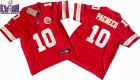 Youth Kansas City 10# Isiah Pacheco red Nike Vapor F.U.S.E. Limited Jersey