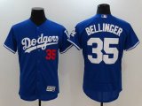 Los Angeles Dodgers #35 Cody Bellinger blue Flexbase Authentic Collection Jersey