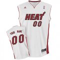 Miami Heat New Custom white adidas Home Jersey for sale