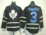 Toronto Maple Leafs #3 Dion Phaneuf Black NHL Jersey