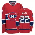 Montreal Canadiens #22 Paul Mara New CH Red Jersey