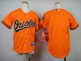 Baltimore Orioles Blank Orange kid MLB Jersey