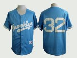 Los Angeles Dodgers #32 skyblue mlb jerseys