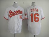 Baltimore Orioles CHEN 16# white MLB Jerseys