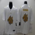 Nike New Orleans Saints #41 Alvin Kamara white fashion Color Rush Limited Jersey