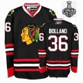 2013 NHL Stanley Cup Chicago Blackhawks 36# BOLLAND black Jerseys