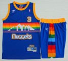 Denver Nuggets #3 Ty Lawson blue throwback nba suits