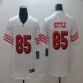 49ers #85 George Kittle nike white Color Rush Limited Jersey-BD