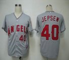 Los Angeles Angels 40 Jepsen Grey Cool