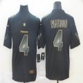 Houston Texans #4 Deshaun Watson Nike black gold Color Rush Limited Jersey