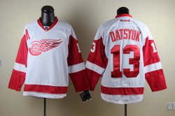 Detroit Red Wings #13 Pavel Datsyuk White NHL Jerseys