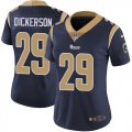 women Nike Rams #29 Eric Dickerson blue Color Rush Limited Jersey