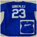 Los Angeles Dodgers #23 Adrian Gonzalez Blue MLB Women Jerseys