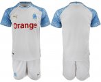 2018-2019 Olympique de Marseille club white soccer jersey home