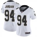 Women New Orleans Saints #94 Cameron Jordan Nike white Color Rush Limited Jersey