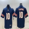 Nike Chicago Bears #10 Claypool dark blue Color Rush Limited Jerseys 01