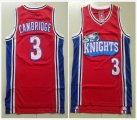 Calvin Cambridge #3 LA Knights Red Movie Basketball Jersey