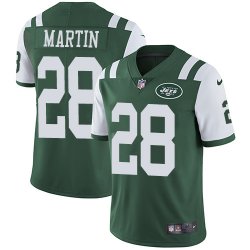 Nike New York Jets #28 Martin Green Color Rush Limited Jersey