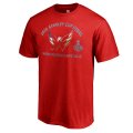 Men's Washington Capitals Fanatics Branded Red 2018 Eastern Conference Champions Match Penalty T-Shirt