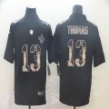 Saints #13 Thomas Nike black Color Rush Limited Jersey Goddess version