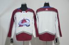 Adidas Colorado Avalanche blank white red hockey jersey