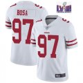 49ers #97 Nick Bosa nike white Color Rush Limited Jersey-BD 001